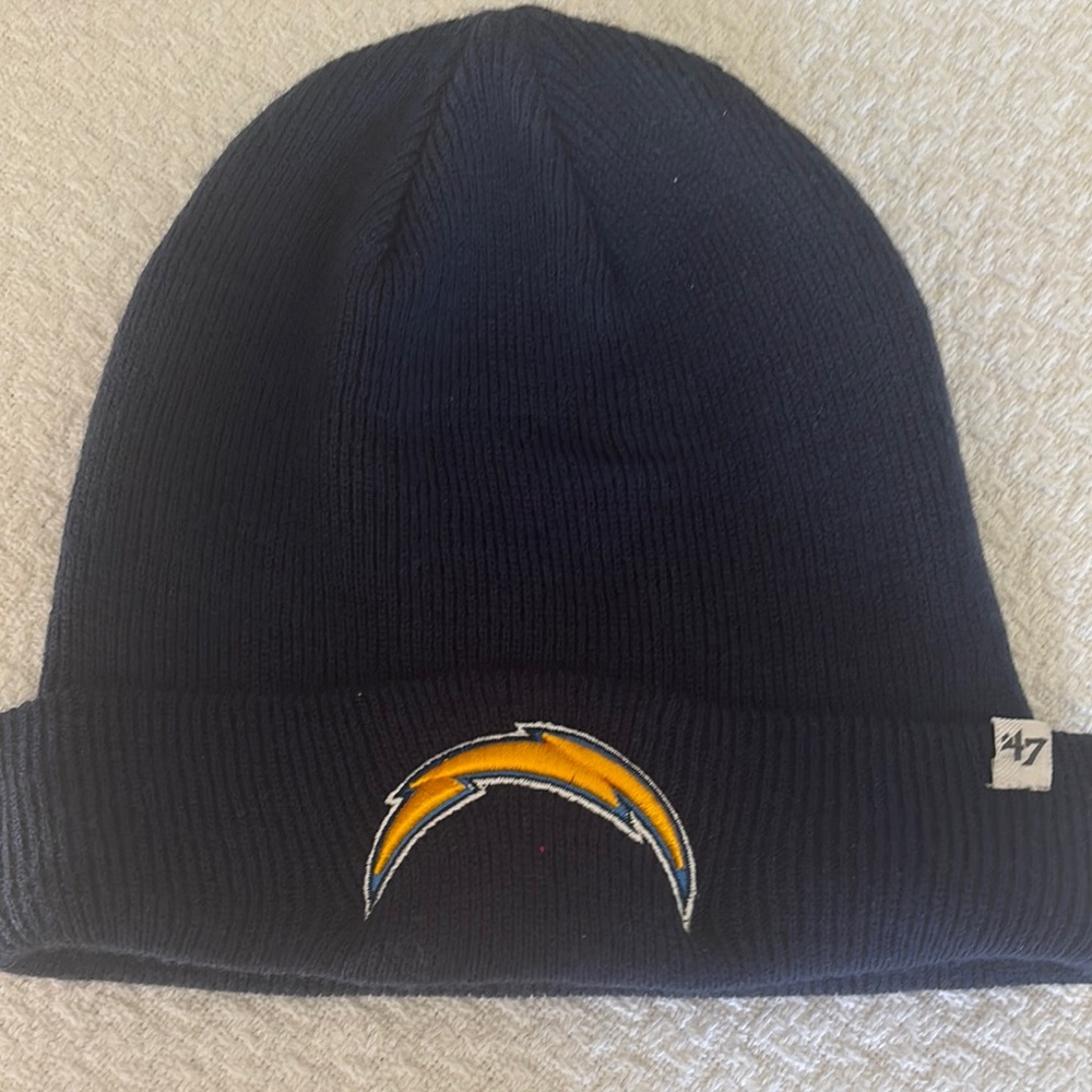 NFL CHARGERS Knit BEANIE CAP - Unisex Gameday Apparel